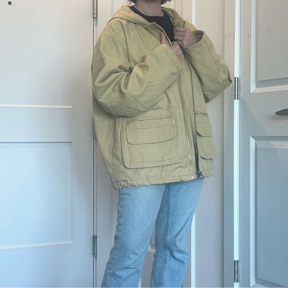 ASOS Design Tan Barn/Chore Jacket - Picture 4 of 9